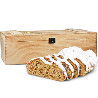 1000g Original Dresdner Christstollen® in wooden box