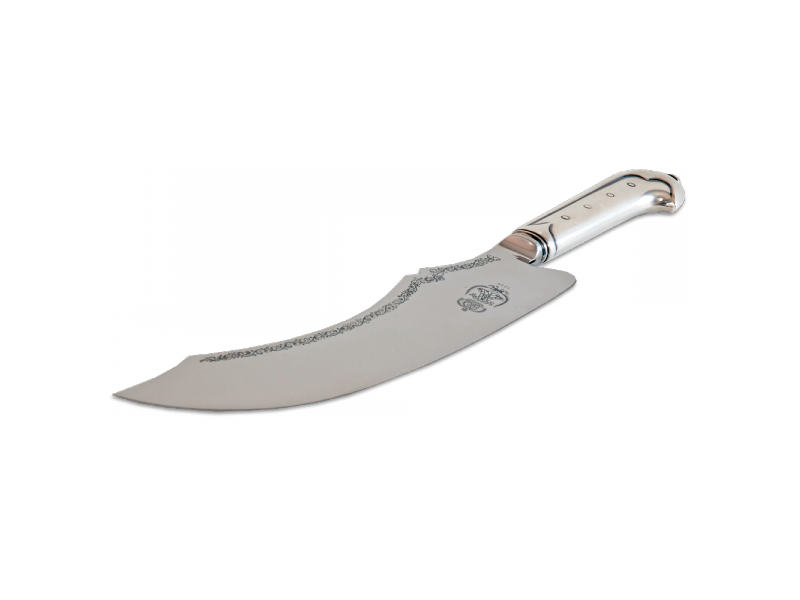 Dresden Stollen knife, silver-plated