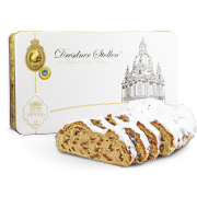 1000g Original Dresdner Christstollen ® in Geschenkdose "Premium"