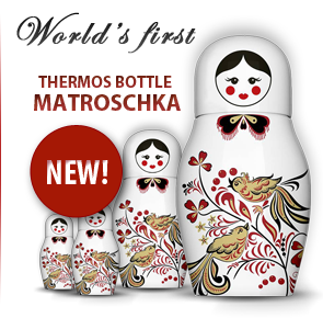 thermos bottle Matroschka
